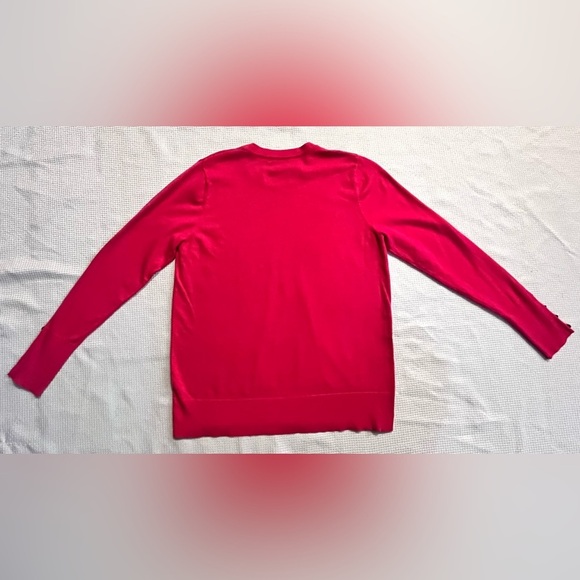 Staccato Women's Pink Sweater w Buttons on Sleeves Size XL - Picture 11 of 12